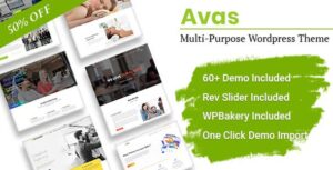 Read more about the article Avas 6.8.2 – Elementor MultiPurpose WordPress Theme