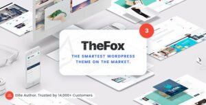 Read more about the article TheFox 3.9.77 – Responsive Multi-Purpose WordPress ThemeEduma WordPress Theme